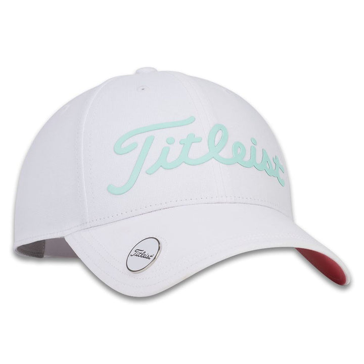 Titleist Players Performance Ball Marker Golf Cap White/Sea Glass - 24 Women