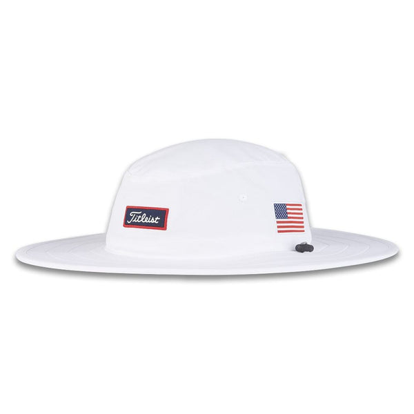 Titleist Charleston Aussie Golf Hat White/Navy/Red - 24 Men