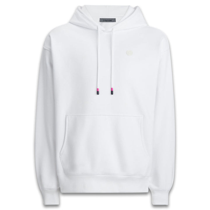 Gfore Circle G's Oversized French Terry Hoodie Golf Jacket Snow - 24