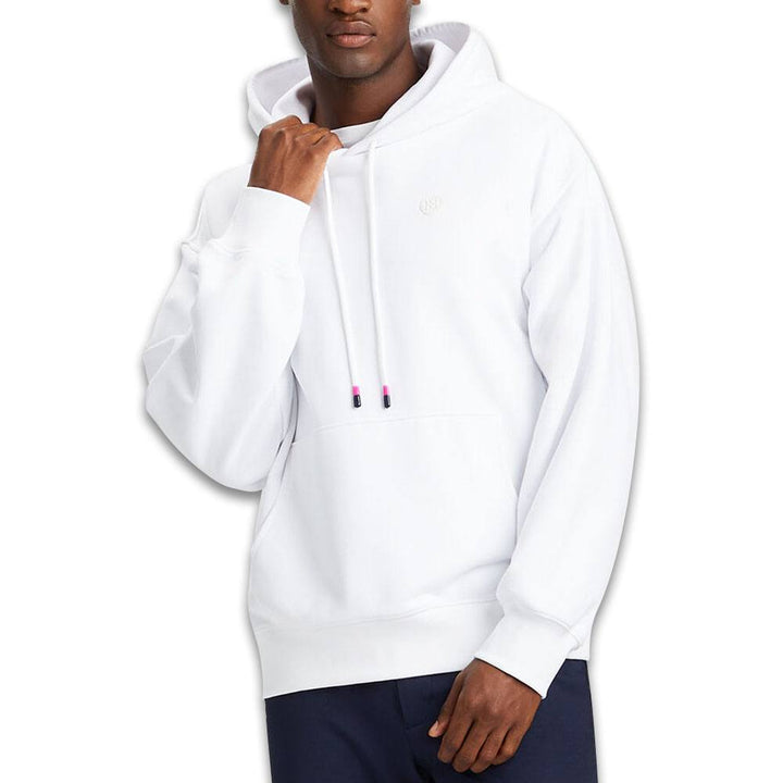 Gfore Circle G's Oversized French Terry Hoodie Golf Jacket Snow - 24