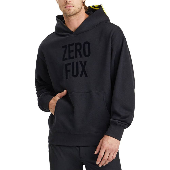 Gfore Zero Fux Oversized French Terry Hoodie Golf Jacket Onyx - SP24