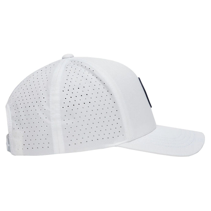 Gfore Perforated Tipped Brim Ripstop Snapback Golf Cap Snow/Twilight - SP24