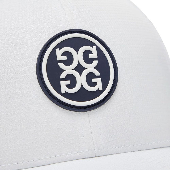 Gfore Perforated Tipped Brim Ripstop Snapback Golf Cap Snow/Twilight - SP24