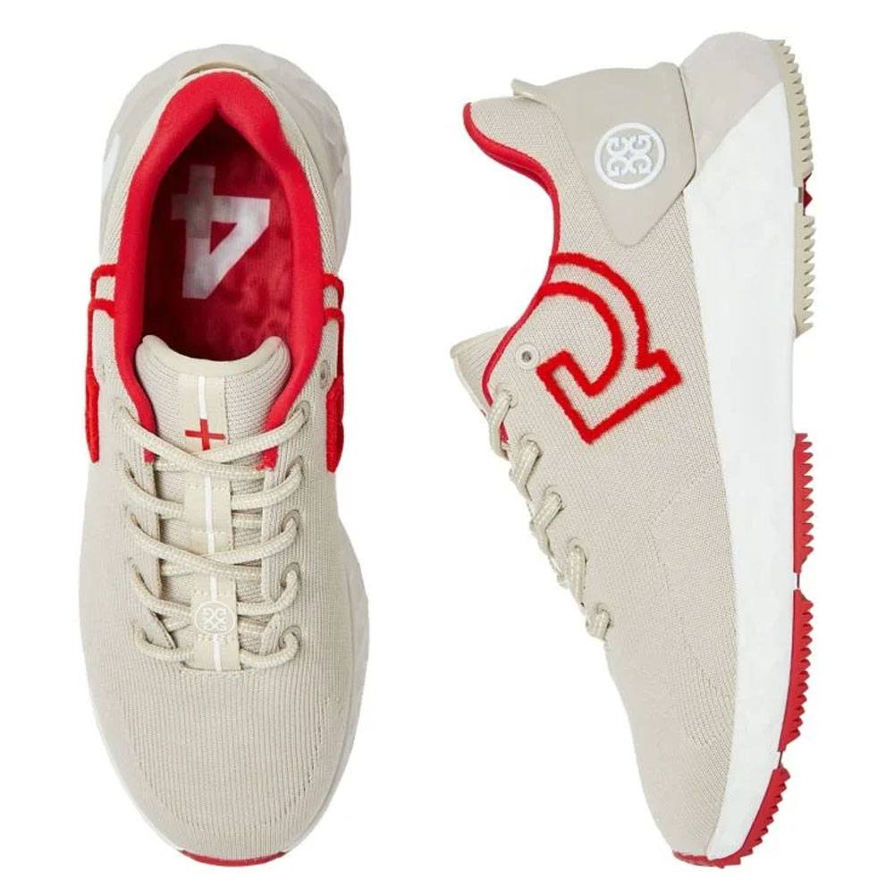 Gfore MG4+ Embroidered Knit Spikeless Golf Shoes Stone 24 Women