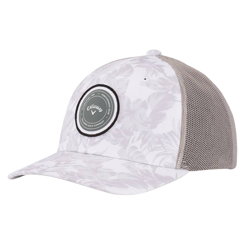 Callaway Playing Through Trucker Golf Cap White Tropical - 24