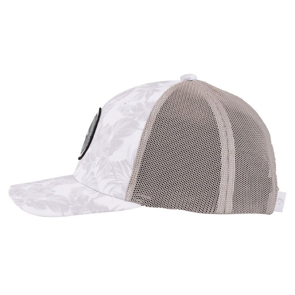 Callaway Playing Through Trucker Golf Cap White Tropical - 24