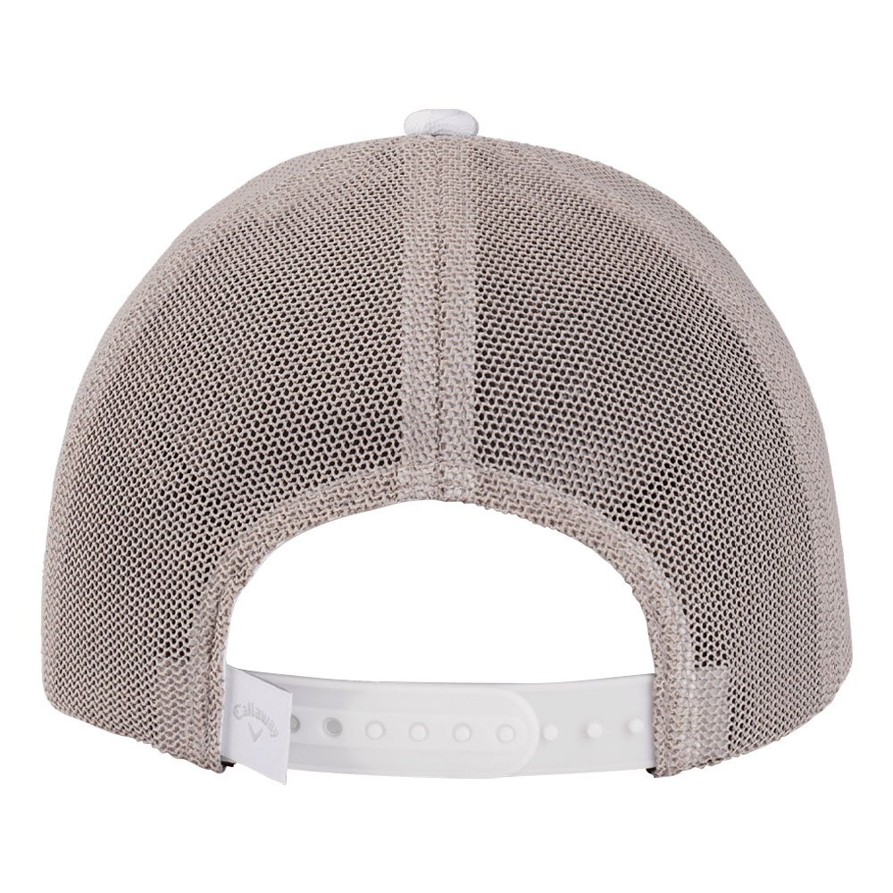 Callaway Playing Through Trucker Golf Cap White Tropical - 24
