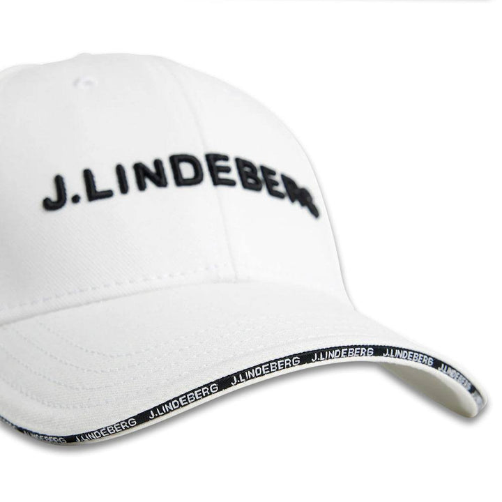 J.Lindeberg Hennric Golf Cap White - SS24