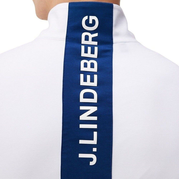 J.Lindeberg Banks Mid Layer Golf Jacket Estate Blue - SS24