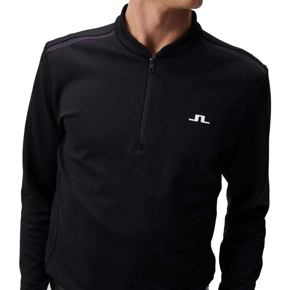 J.Lindeberg Tech Bridge Mid Layer Golf Pullover 2024