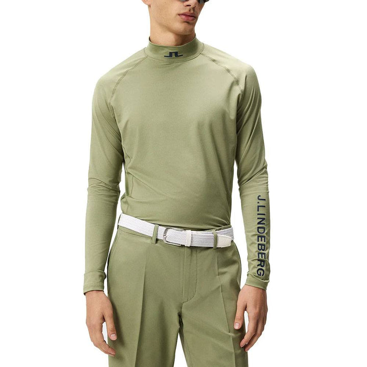 J.Lindeberg Aello Soft Compression Baselayer Oil Green - SS24