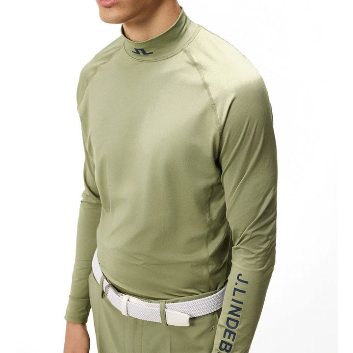 J.Lindeberg Aello Soft Compression Baselayer Oil Green - SS24