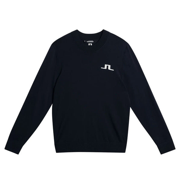 J.Lindeberg Gus Knitted Golf Sweater JL Navy - SS24