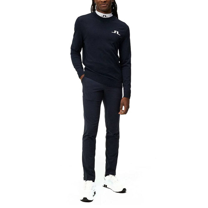 J.Lindeberg Gus Knitted Golf Sweater JL Navy - SS24