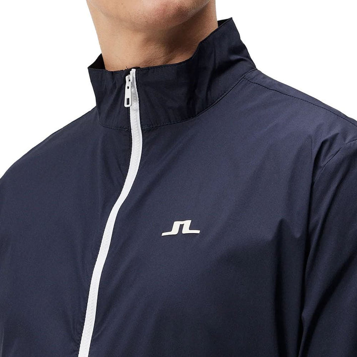 J.Lindeberg Ash Light Packable Golf Jacket JL Navy - SS24
