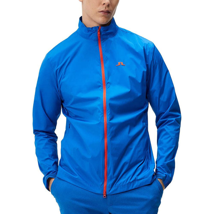 J.Lindeberg Ash Light Packable Golf Jacket Nautical Blue - SS24