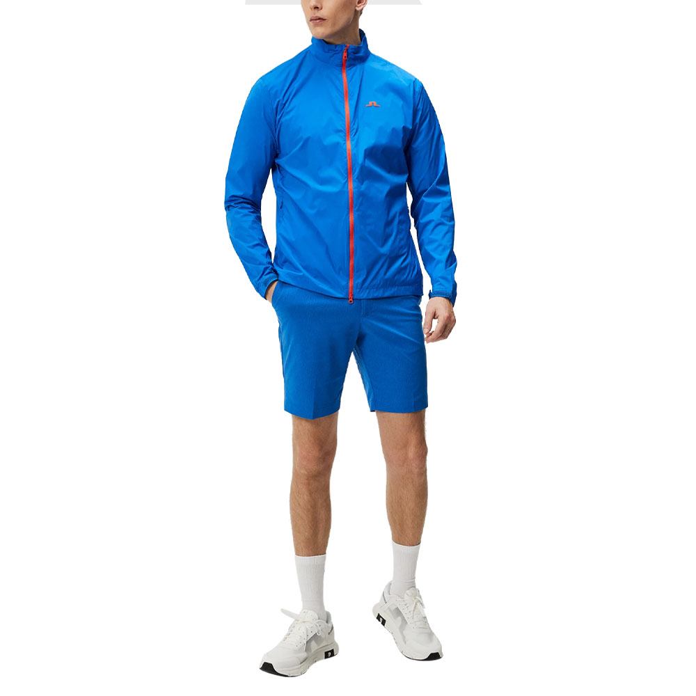 J.Lindeberg Ash Light Packable Golf Jacket Nautical Blue - SS24