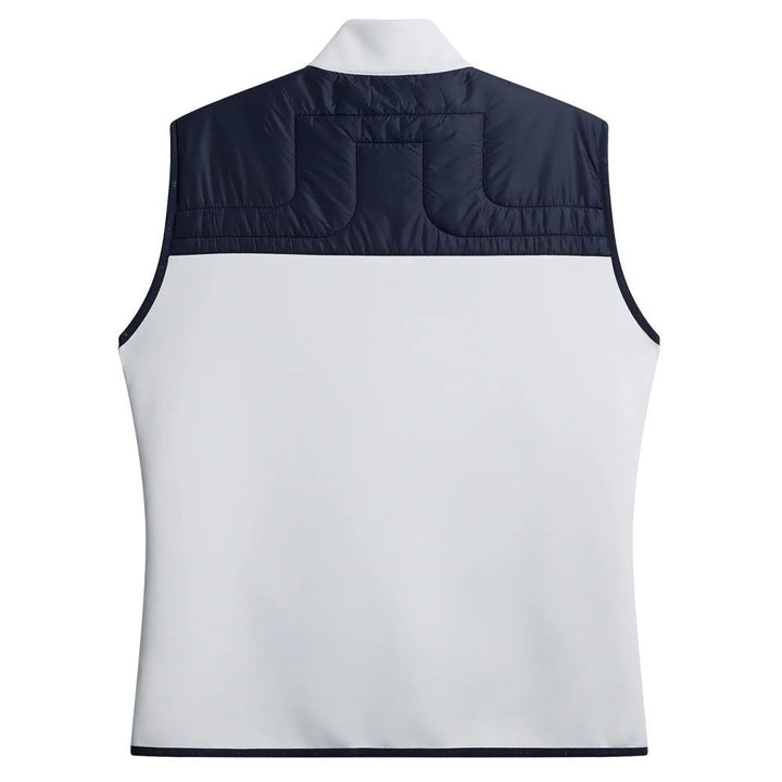 J.Lindeberg Martino Quilt Hybrid Golf Vest JL Navy - SS24