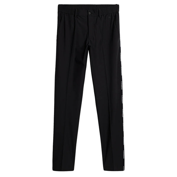 J.Lindeberg Stuart Stripe Golf Pants Black - SS24