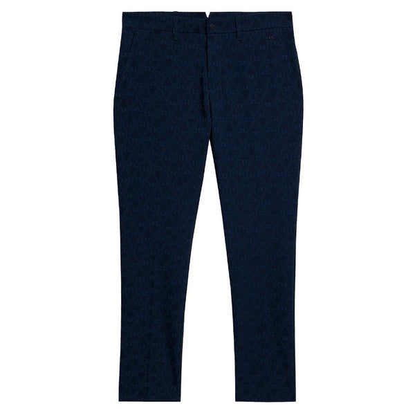 J.Lindeberg Sands Jacquard Golf Pants JL Navy - SS24