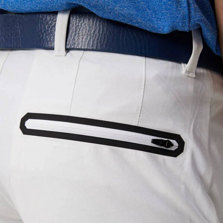 J.Lindeberg Sands Jacquard Golf Pants White - SS24