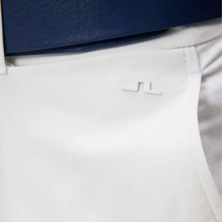 J.Lindeberg Sands Jacquard Golf Pants White - SS24