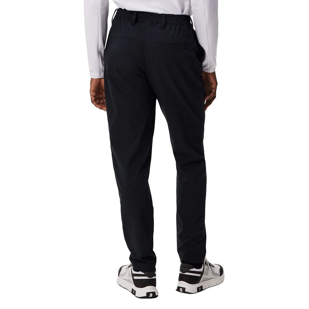 J.Lindeberg Harris High Vent Golf Pants Black - SS24
