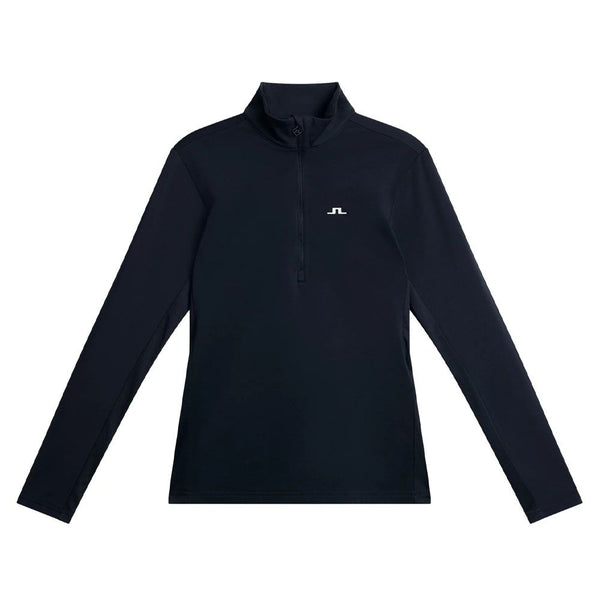 J.Lindeberg Lauryn Half zip Mid Layer Golf Pullover JL Navy - SS24 Women