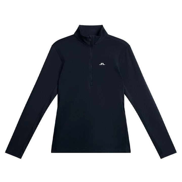 J.Lindeberg Lauryn Half zip Mid Layer Golf Pullover JL Navy - SS24 Women
