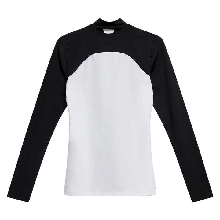 J.Lindeberg Thabis Top Golf Mock Black - SS24 Women