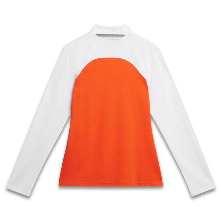 J.Lindeberg Thabis Top Golf Mock White - SS24 Women