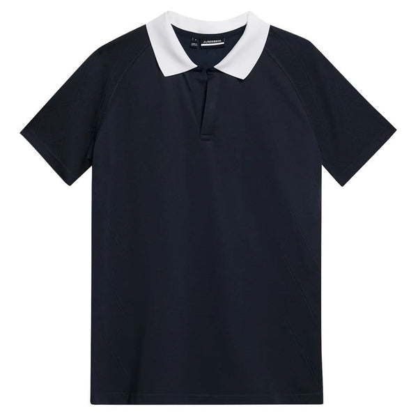J.Lindeberg Baily Seamless Golf Polo JL Navy - SS24 Women
