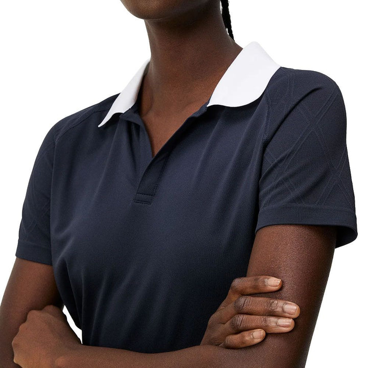 J.Lindeberg Baily Seamless Golf Polo JL Navy - SS24 Women