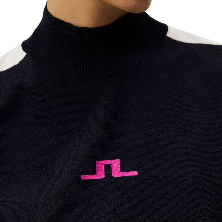 J.Lindeberg Adia Knitted Golf Sweater JL Navy - SS24 Women