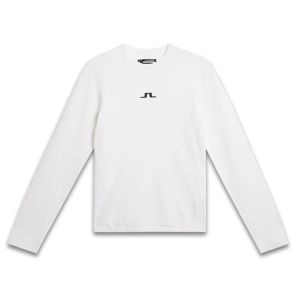 J.Lindeberg Meadow Knitted Golf Sweater White - SS24 Women