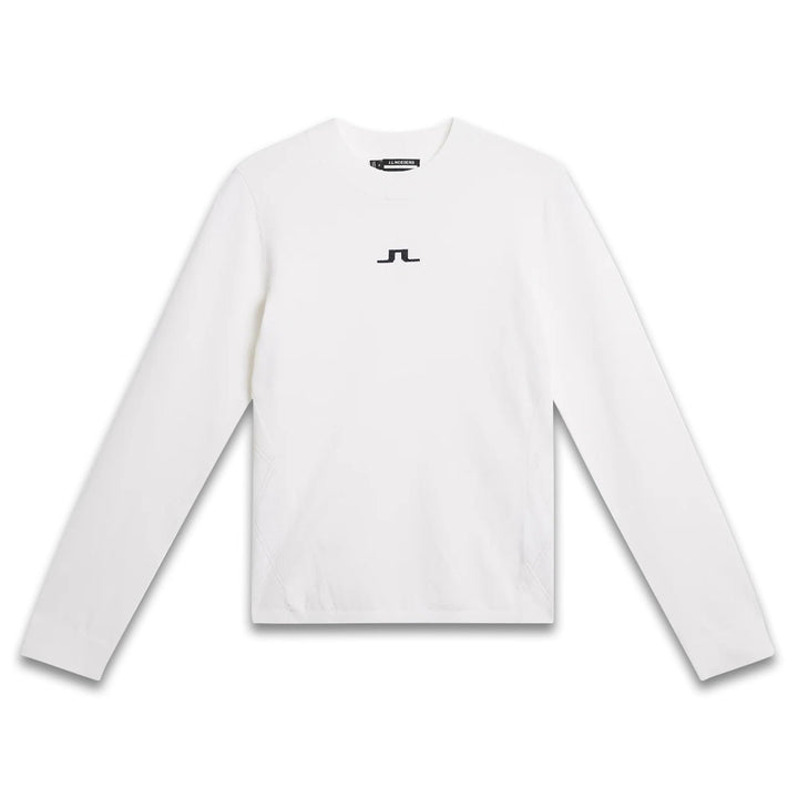 J.Lindeberg Meadow Knitted Golf Sweater White - SS24 Women