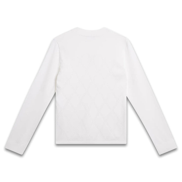 J.Lindeberg Meadow Knitted Golf Sweater White - SS24 Women