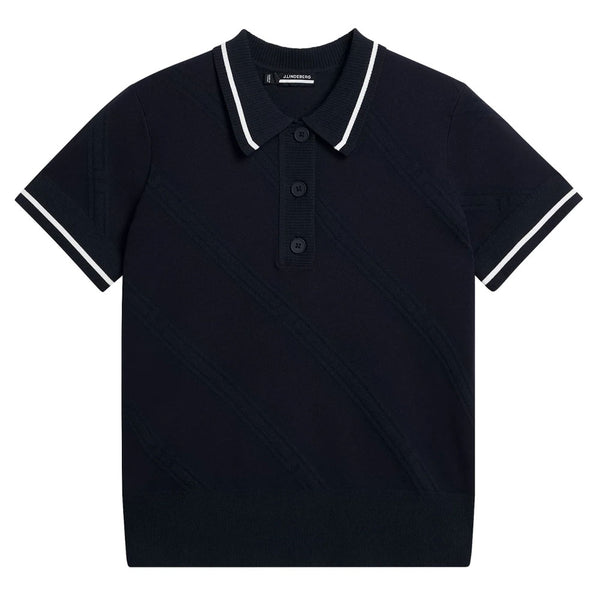 Callaway Feline Knitted Golf Polo JL Navy - 24 Women