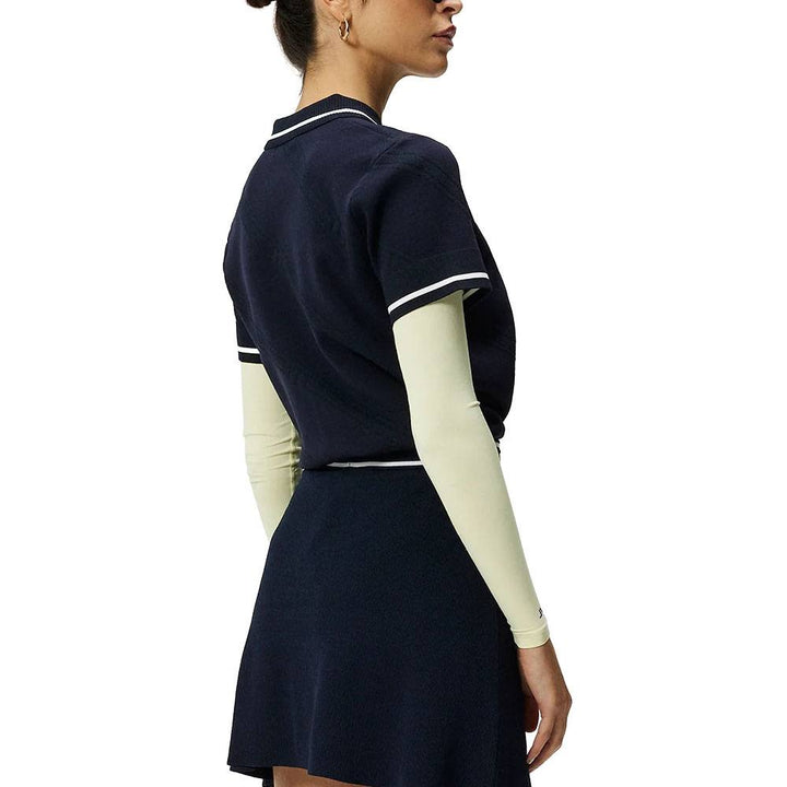Callaway Feline Knitted Golf Polo JL Navy - 24 Women
