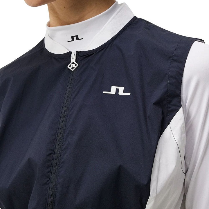 J.Lindeberg Thorine Golf Vest JL Navy - SS24 Women