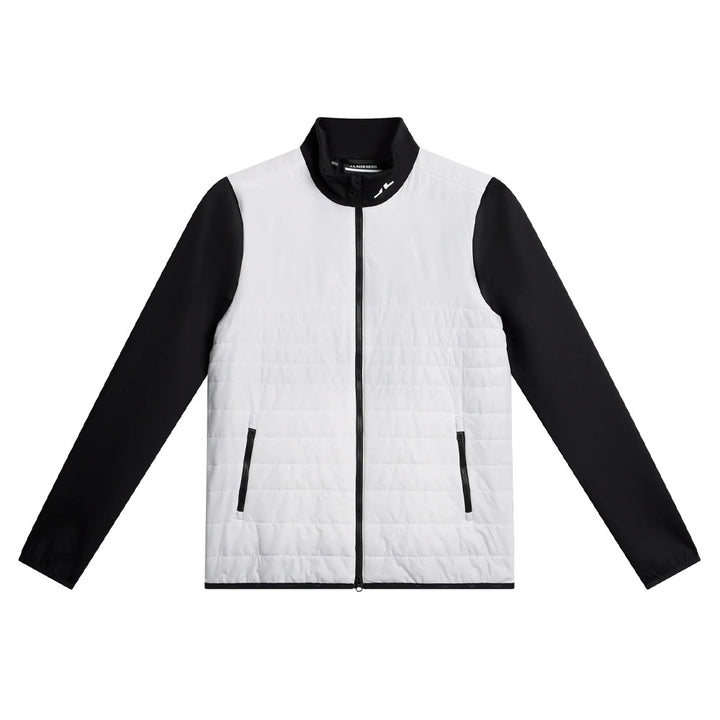 J.Lindeberg Martina Quilt Hybrid Golf Jacket White - 24 Women