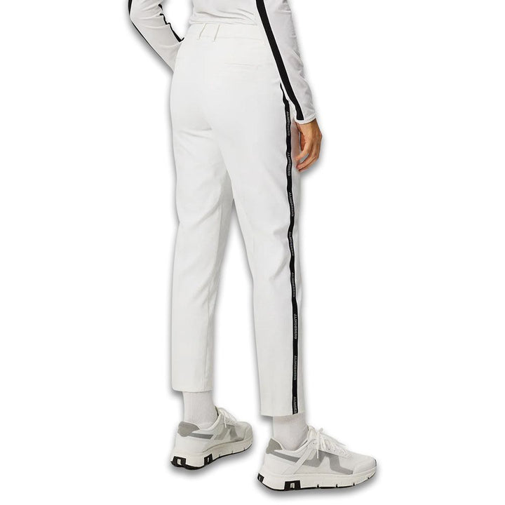 J.Lindeberg Meghan Side Stripe Golf Pants White - SS24 Women