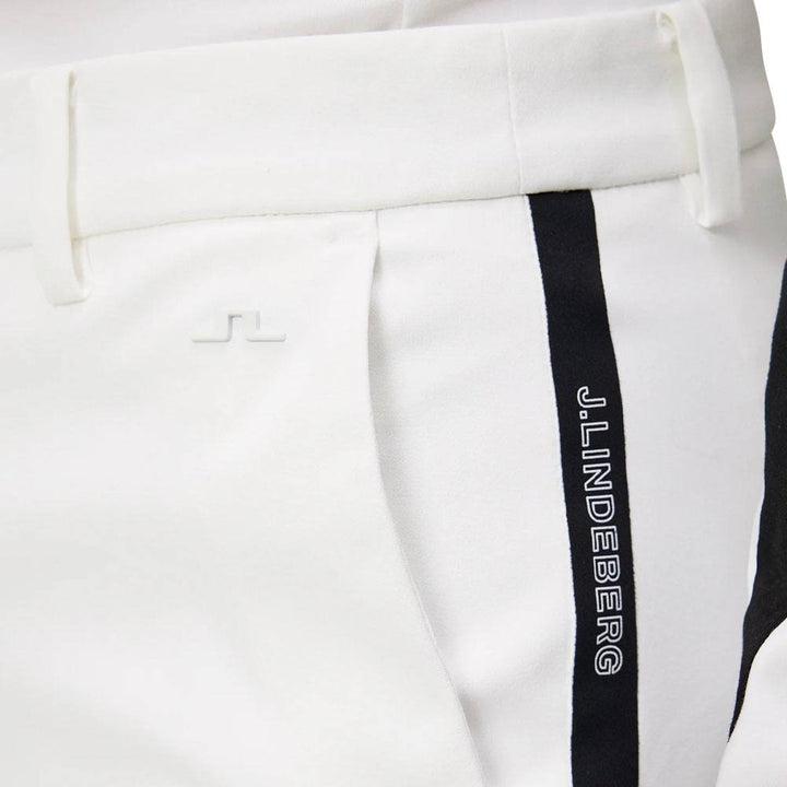J.Lindeberg Meghan Side Stripe Golf Pants White - SS24 Women