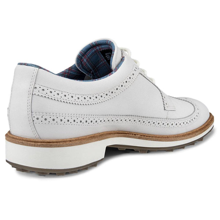 ECCO Classic Hybrid - Kiltie Version Spikeless Golf Shoes White - FW24 Men