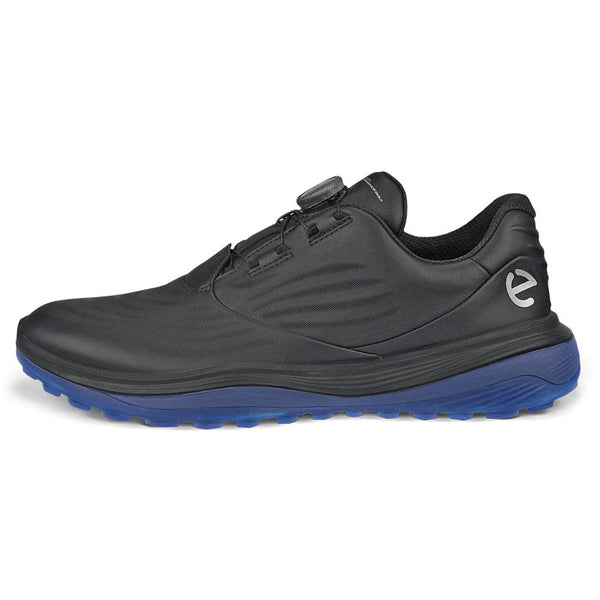 ECCO LT1 BOA Spikeless Golf Shoes Black - FW24 Men