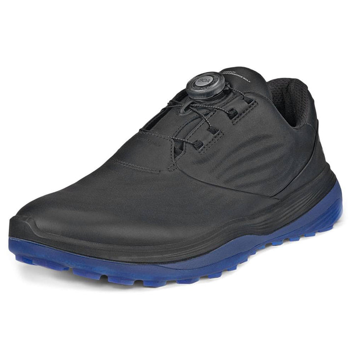 ECCO LT1 BOA Spikeless Golf Shoes Black - FW24 Men