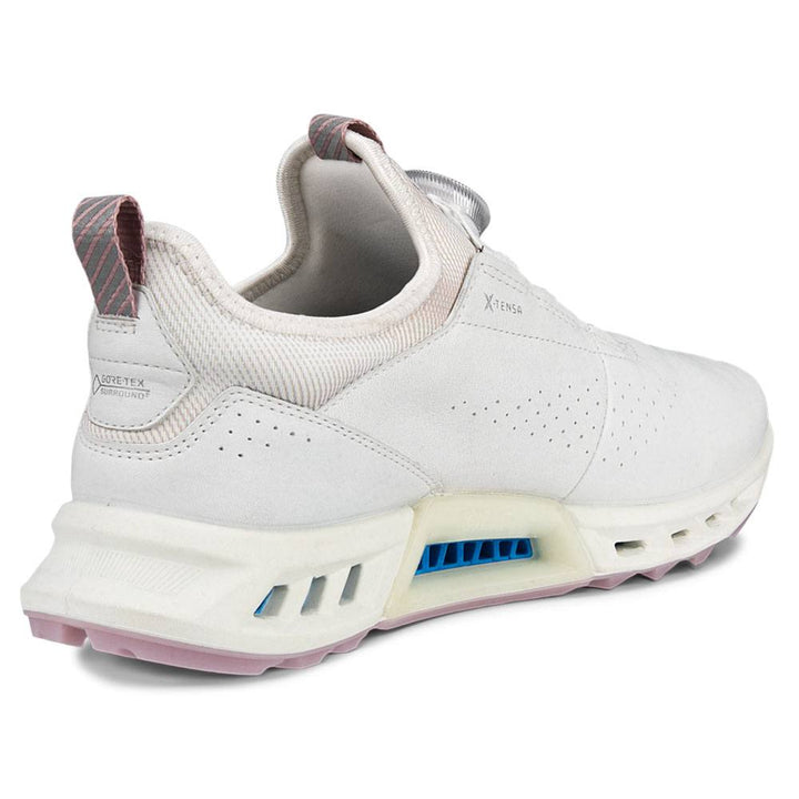 ECCO C4 BOA Spikeless Golf Shoes White - FW24 Women