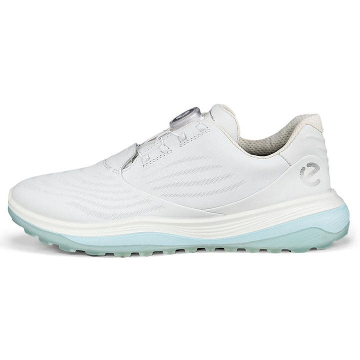 ECCO LT1 BOA Spikeless Golf Shoes White - FW24 Women
