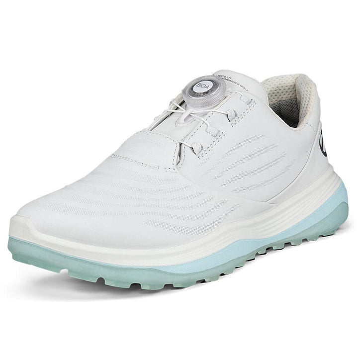 ECCO LT1 BOA Spikeless Golf Shoes White - FW24 Women