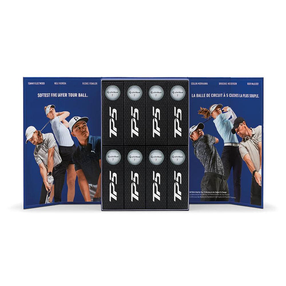 TaylorMade TP5 Golf Balls Athlete Box (Buy 3 and get 1 free) 2024